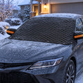 The Clear Morning Kit: Windshield Snow & Frost Cover with Mirror Covers + Storage Bag