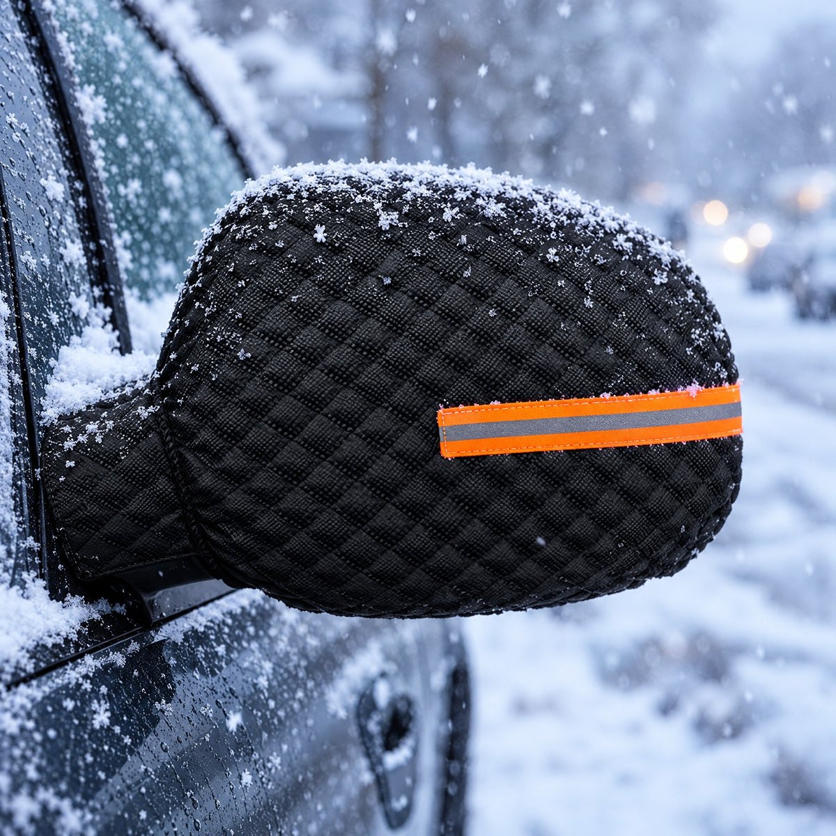 The Clear Morning Kit: Windshield Snow & Frost Cover with Mirror Covers + Storage Bag