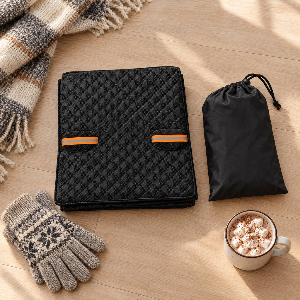 The Clear Morning Kit: Windshield Snow & Frost Cover with Mirror Covers + Storage Bag